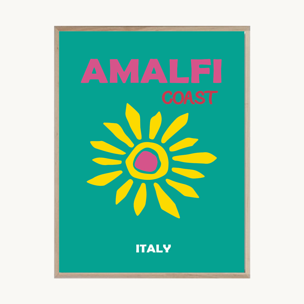 Cuadro Letras Amalfi Verde