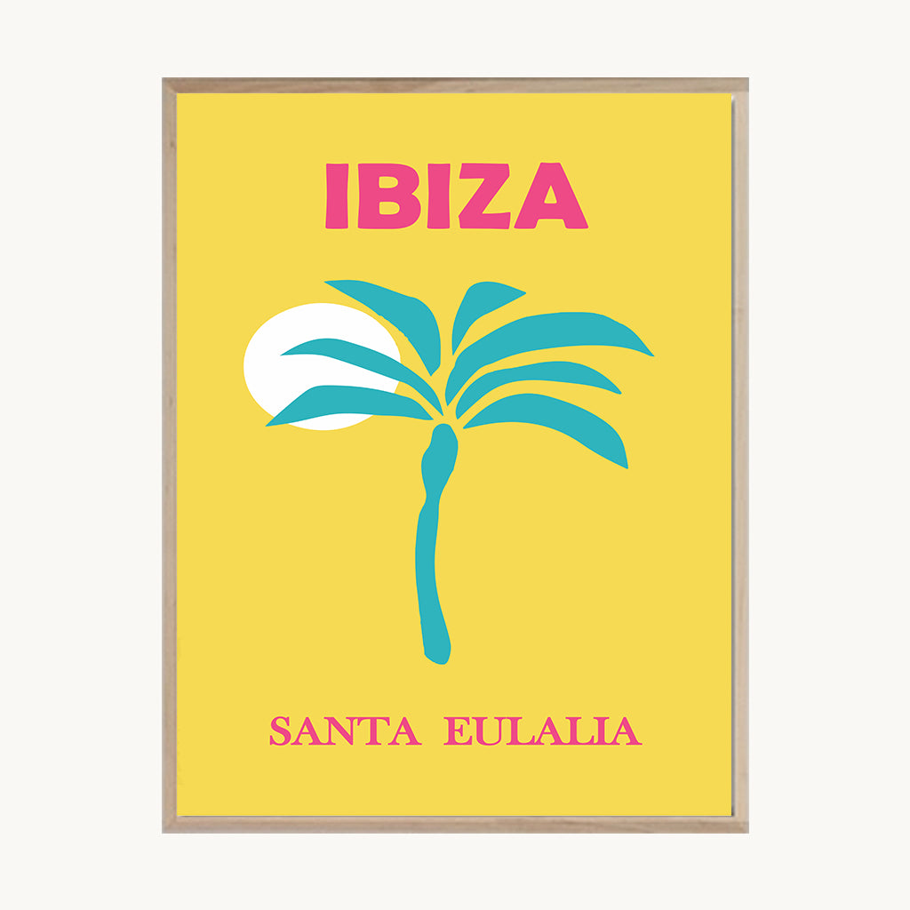 Cuadro Letras Ibiza Palma