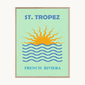 Cuadro Letras St. Tropez Sunrise