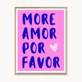 Cuadro Letras More Amor Por Favor