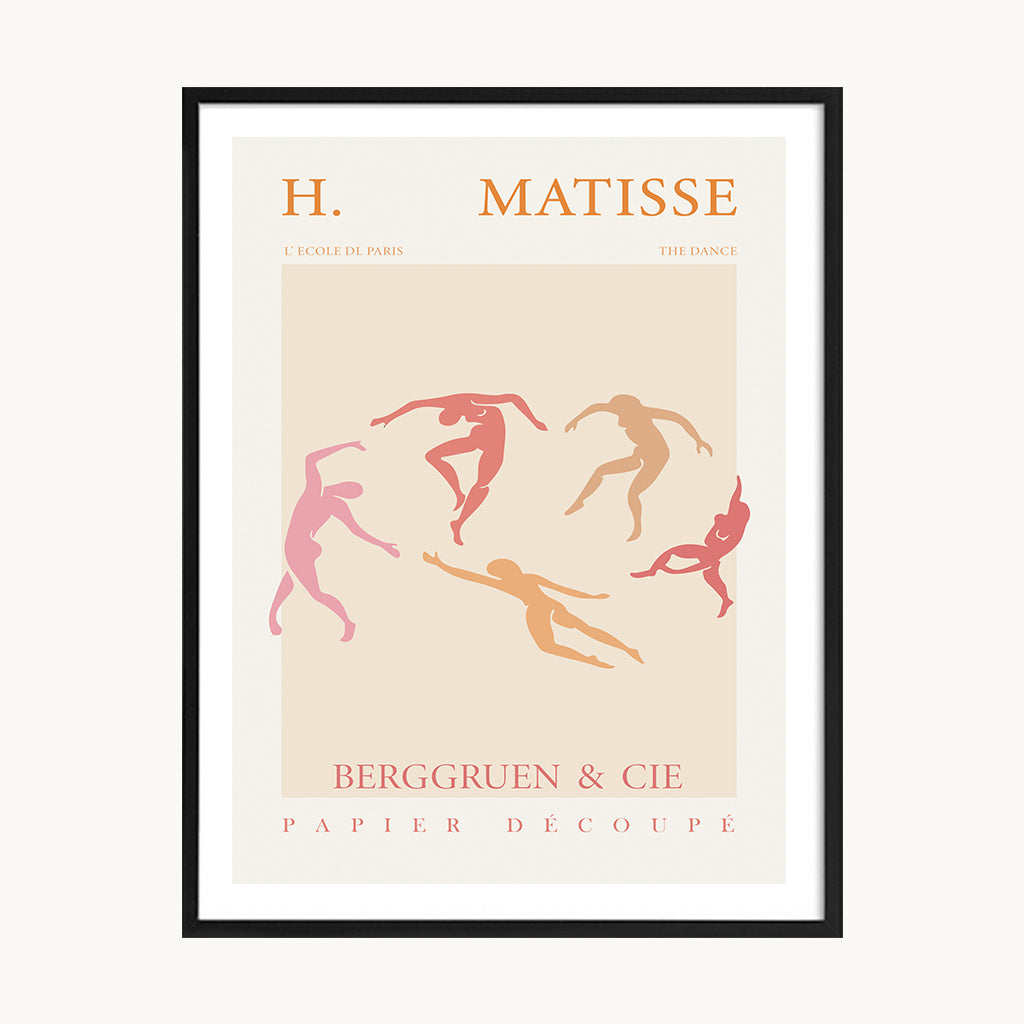 Cuadro Letras Matisse Ronda Rosa
