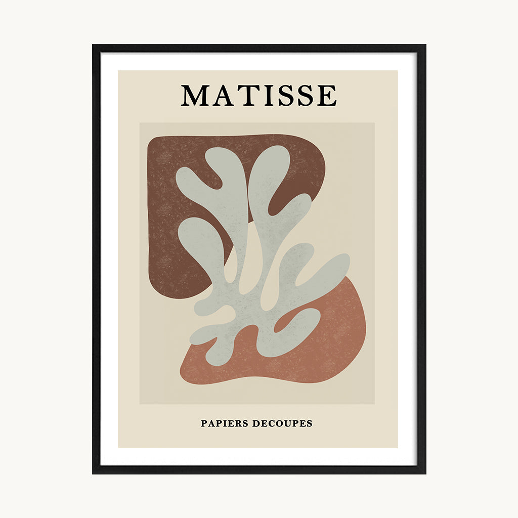 Cuadro Letras Matisse Beige Orgánico