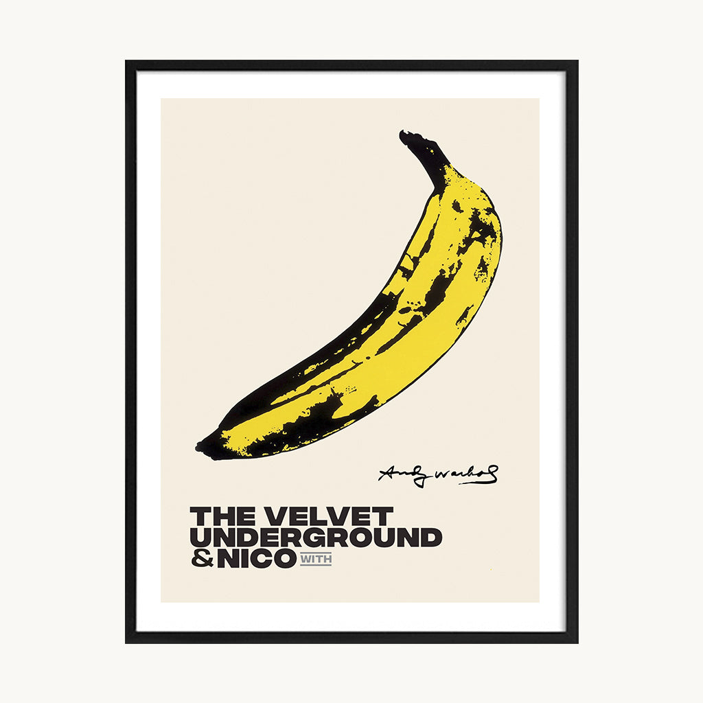 Cuadro Letras Banana Warhol