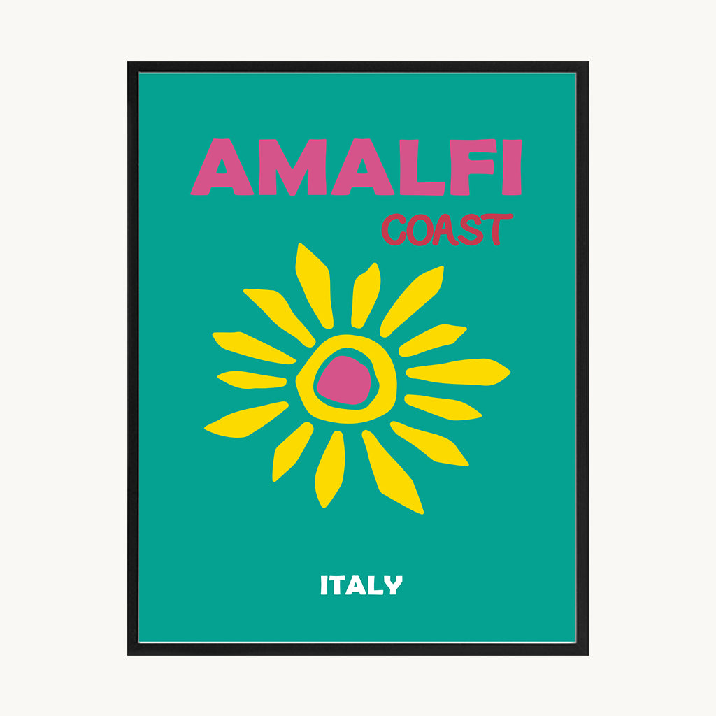 Cuadro Letras Amalfi Verde