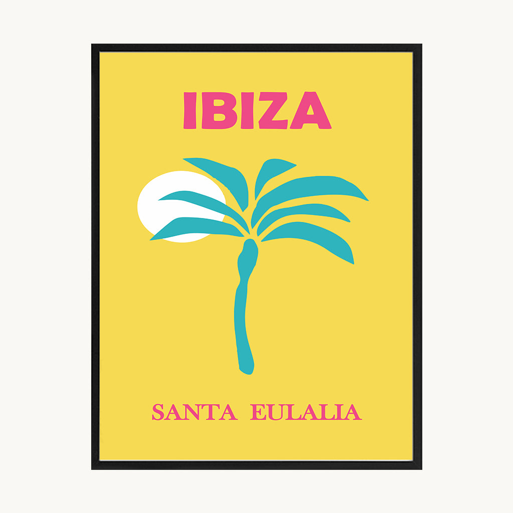 Cuadro Letras Ibiza Palma