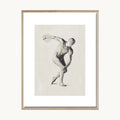 Cuadro Vintage figura humana dibujo artistico