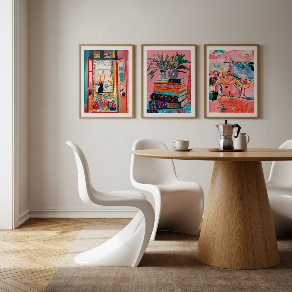 Cuadro Pop Interior Tropical Vibrante