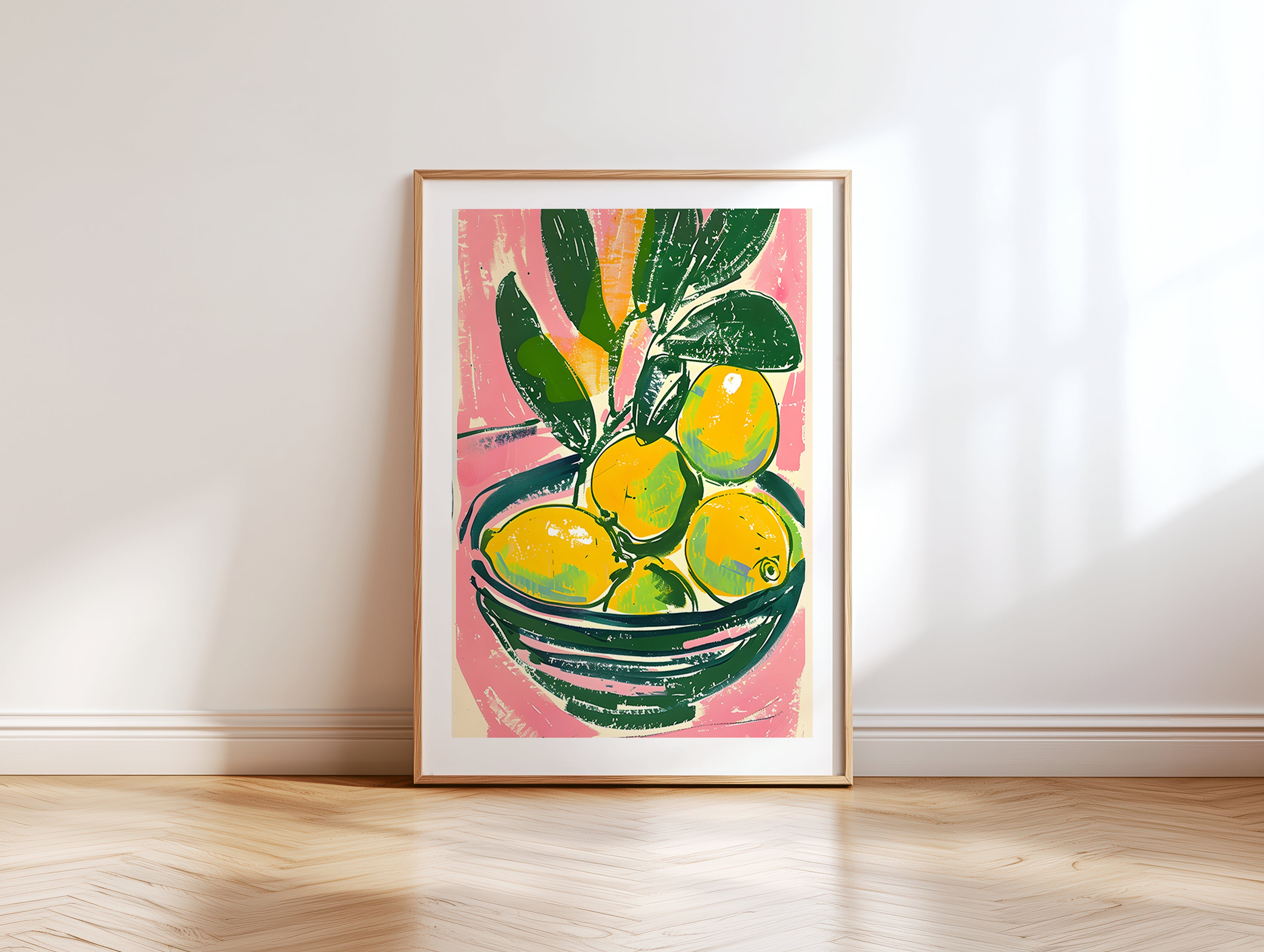 Cuadro Cocina Limones eclécticos